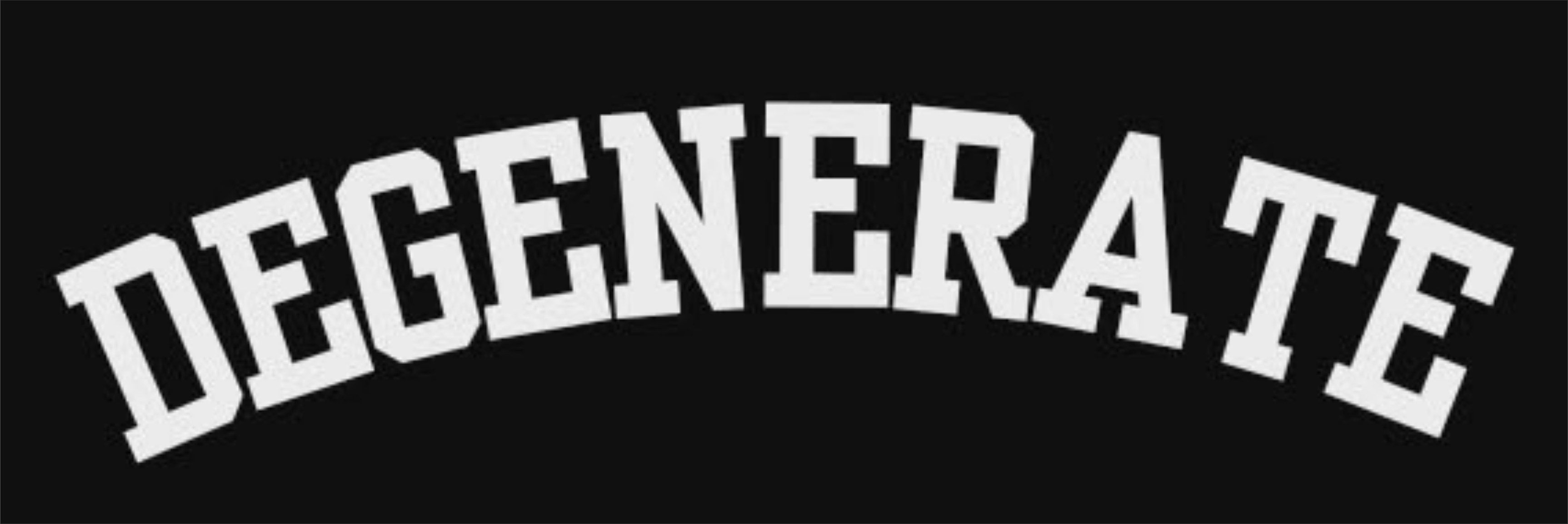 Degenerate by AR