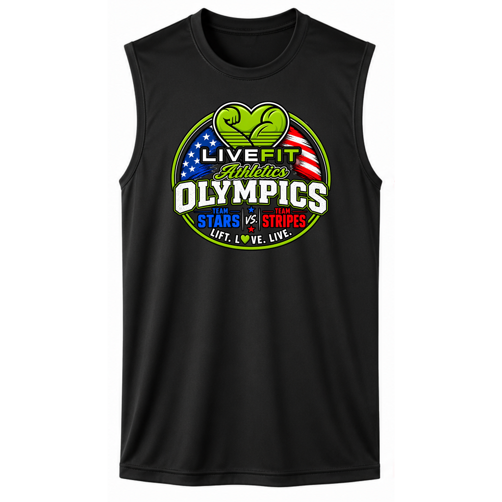 Live Fit Men's Sleeveless Tank