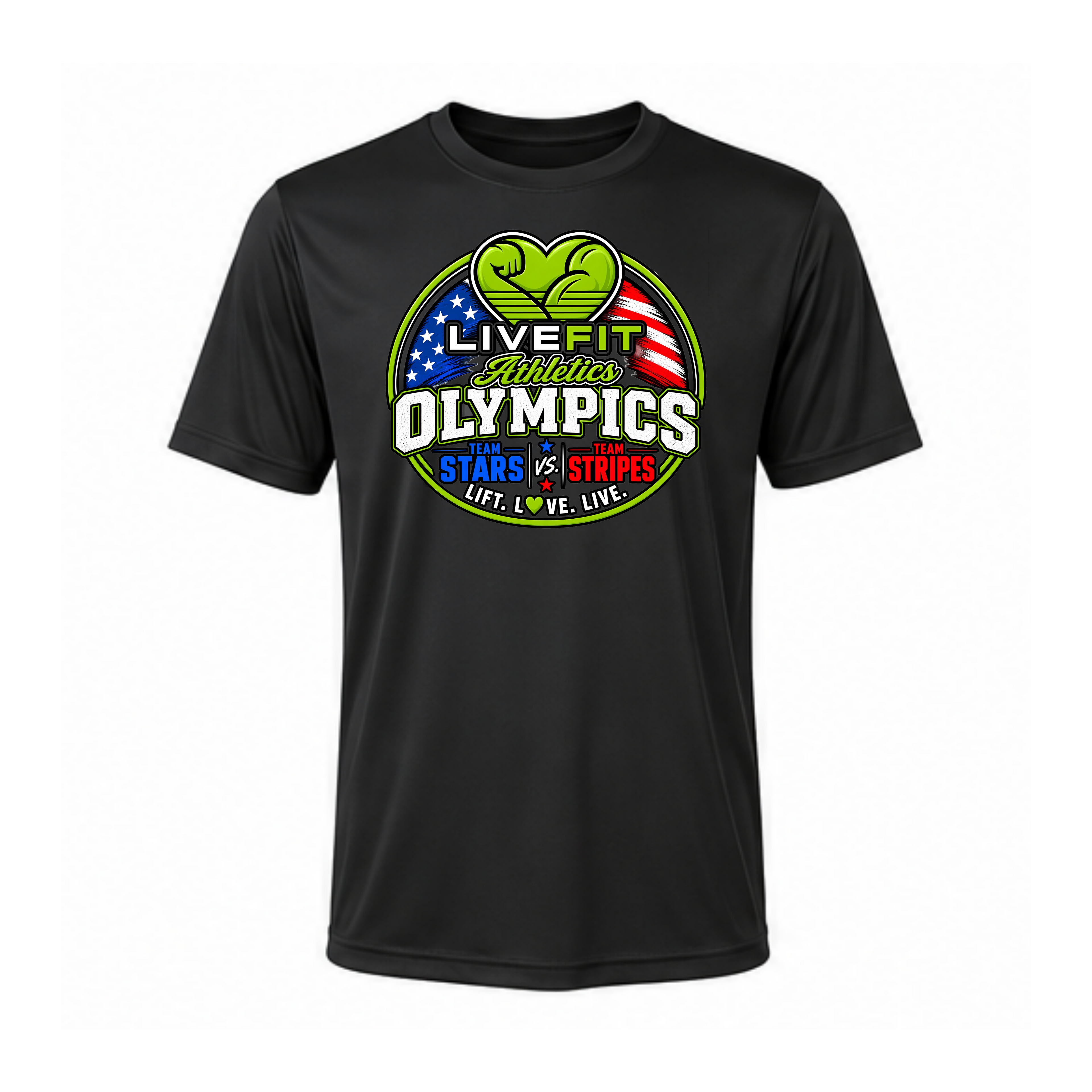 Live Fit Unisex Tshirt