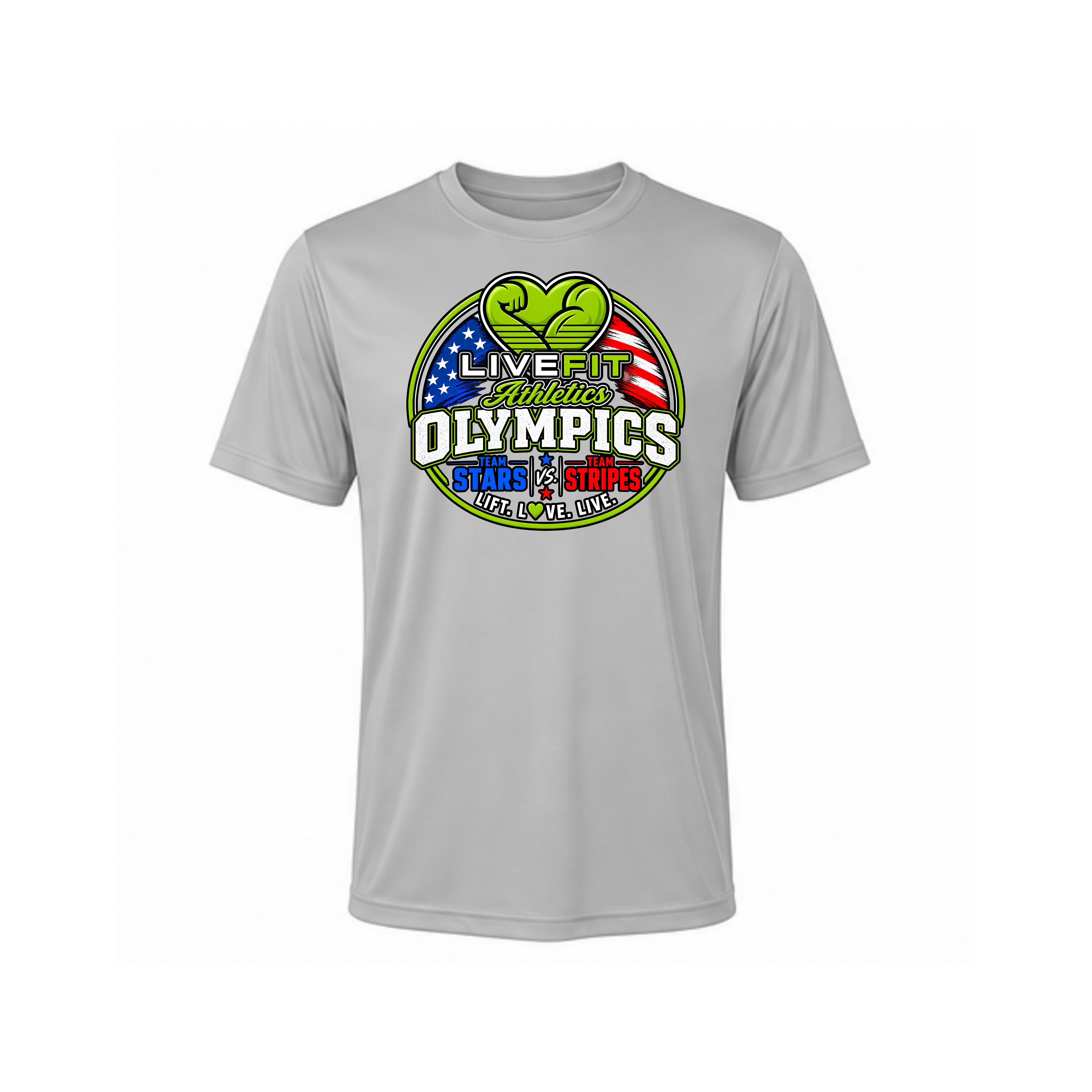 Live Fit Unisex Tshirt