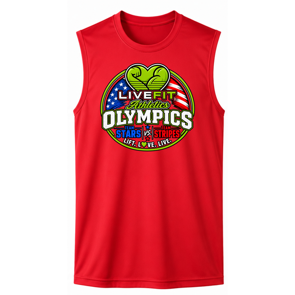 Live Fit Men's Sleeveless Tank