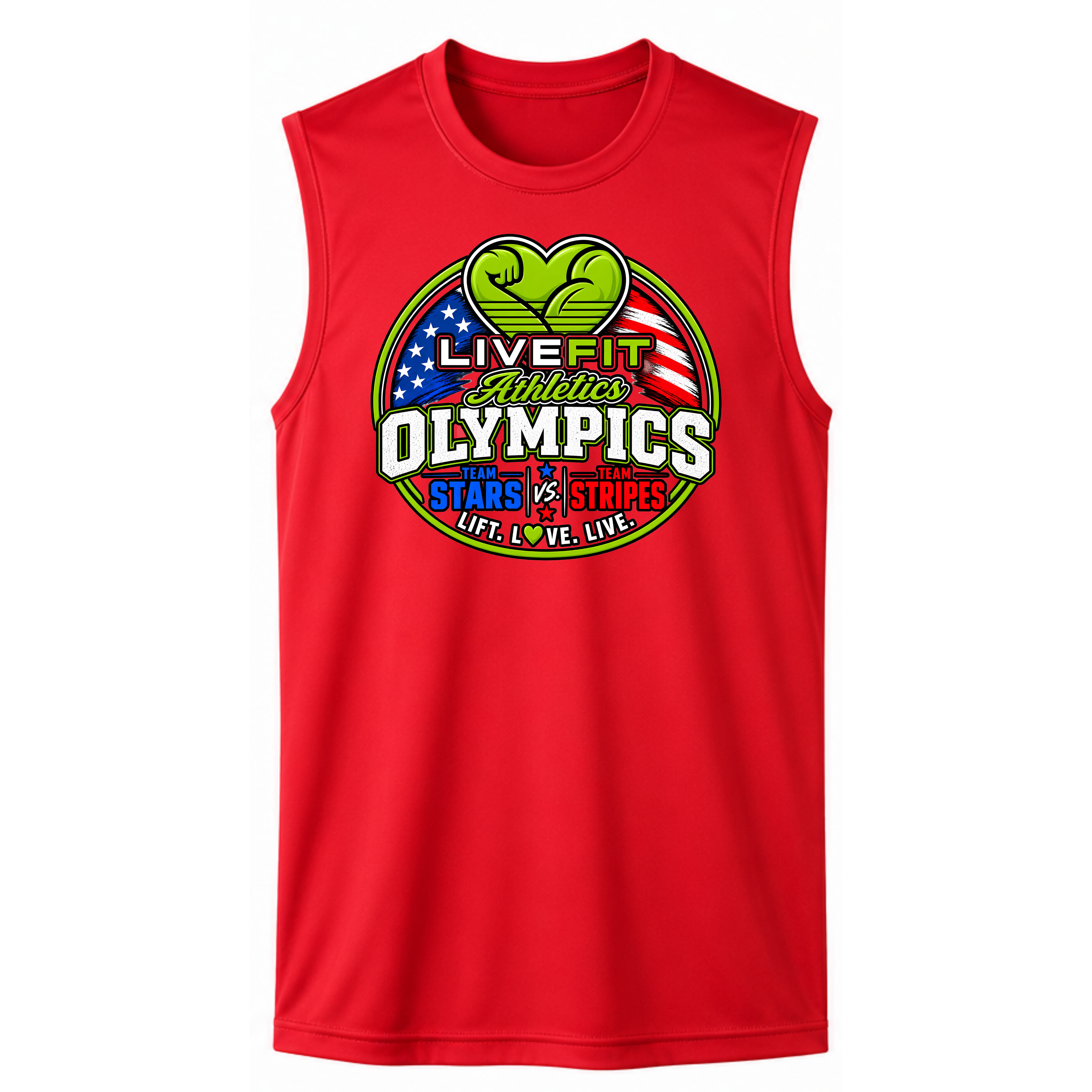 Live Fit Men's Sleeveless Tank