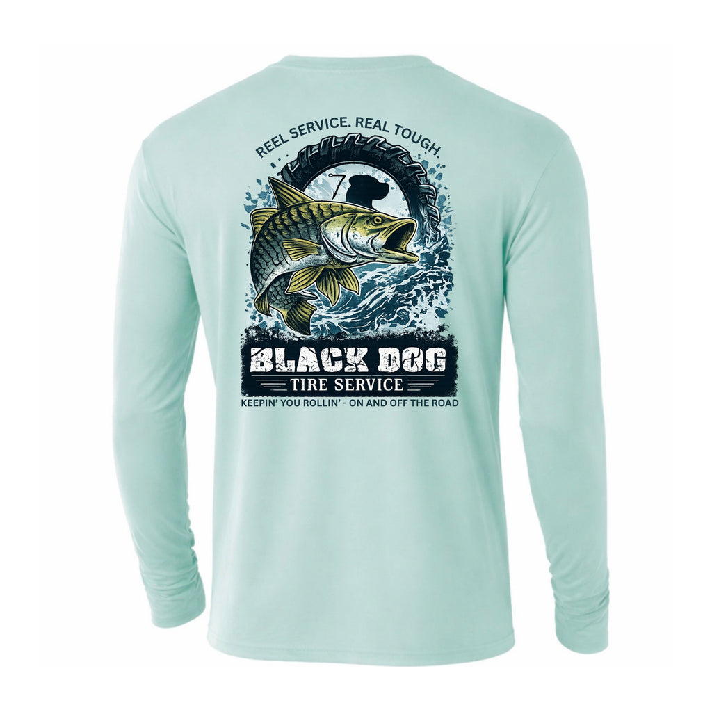 Black Dog LS Fishing Drifit