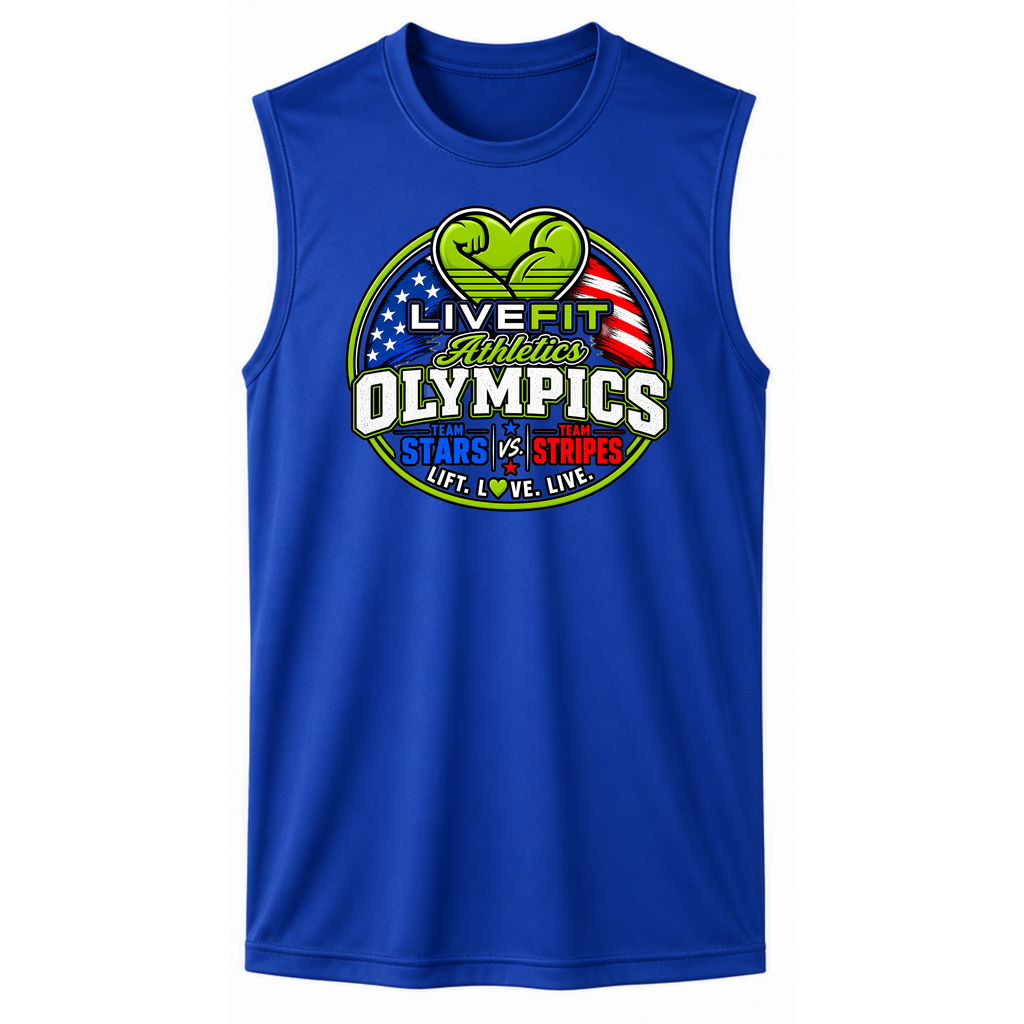 Live Fit Men's Sleeveless Tank
