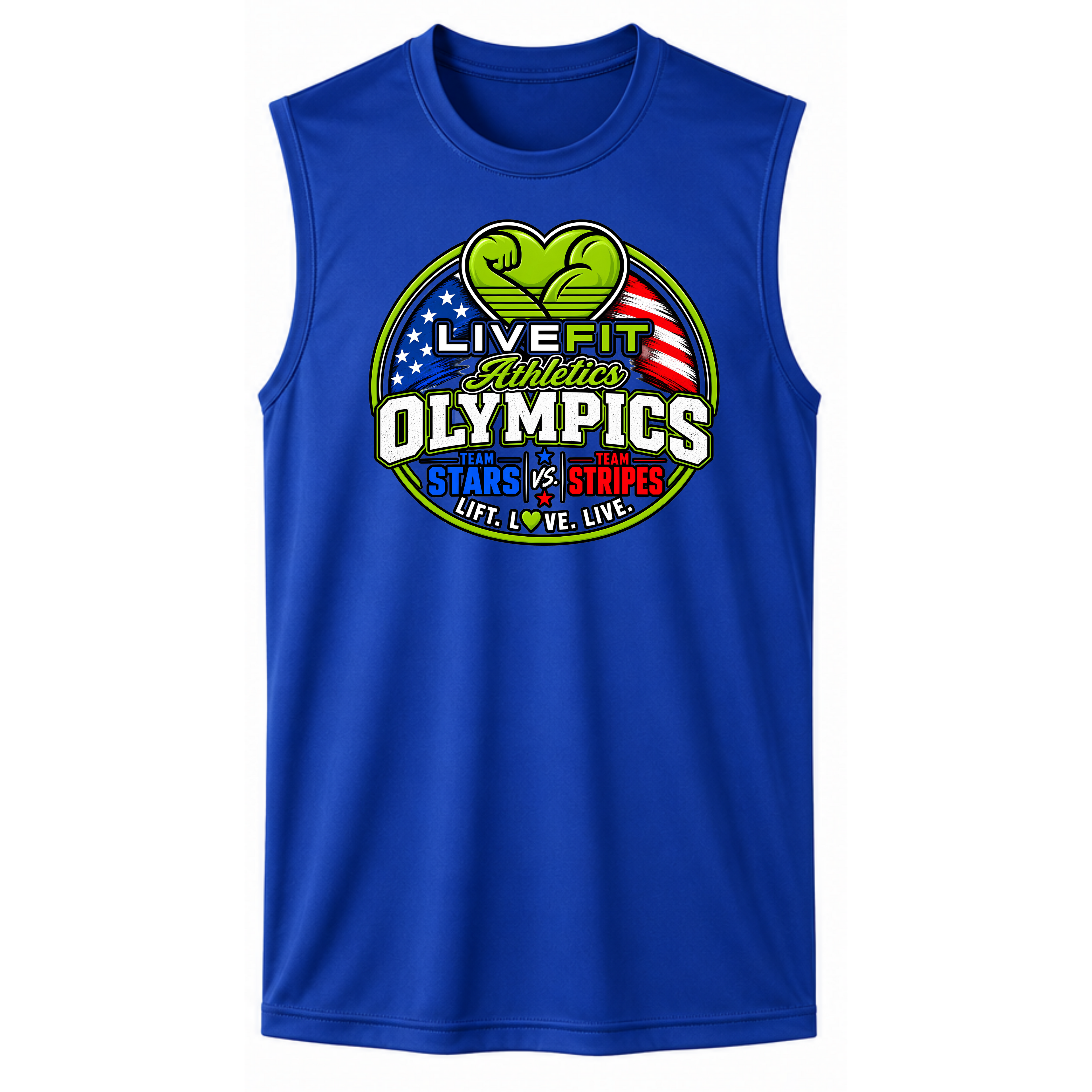 Live Fit Men's Sleeveless Tank