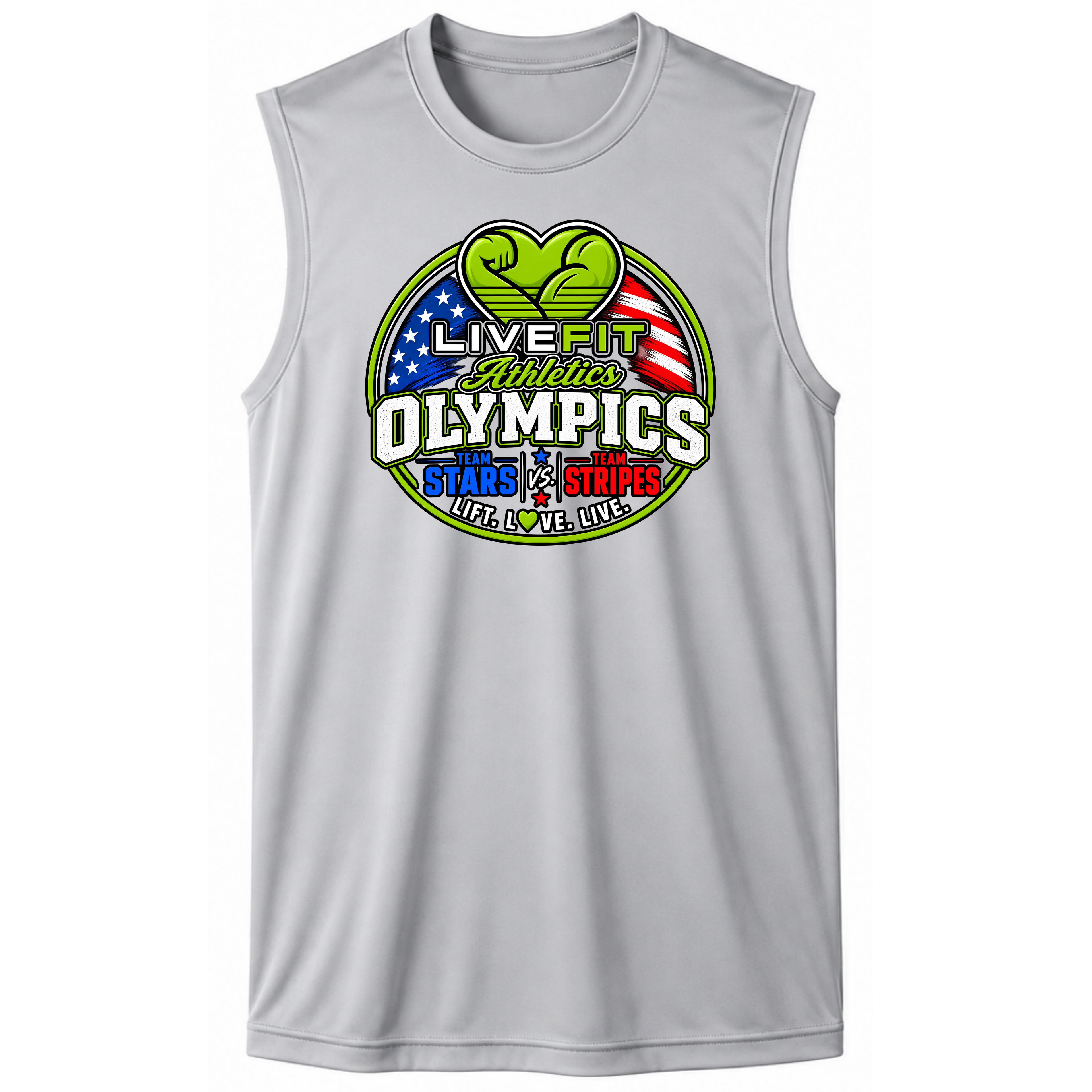 Live Fit Men's Sleeveless Tank