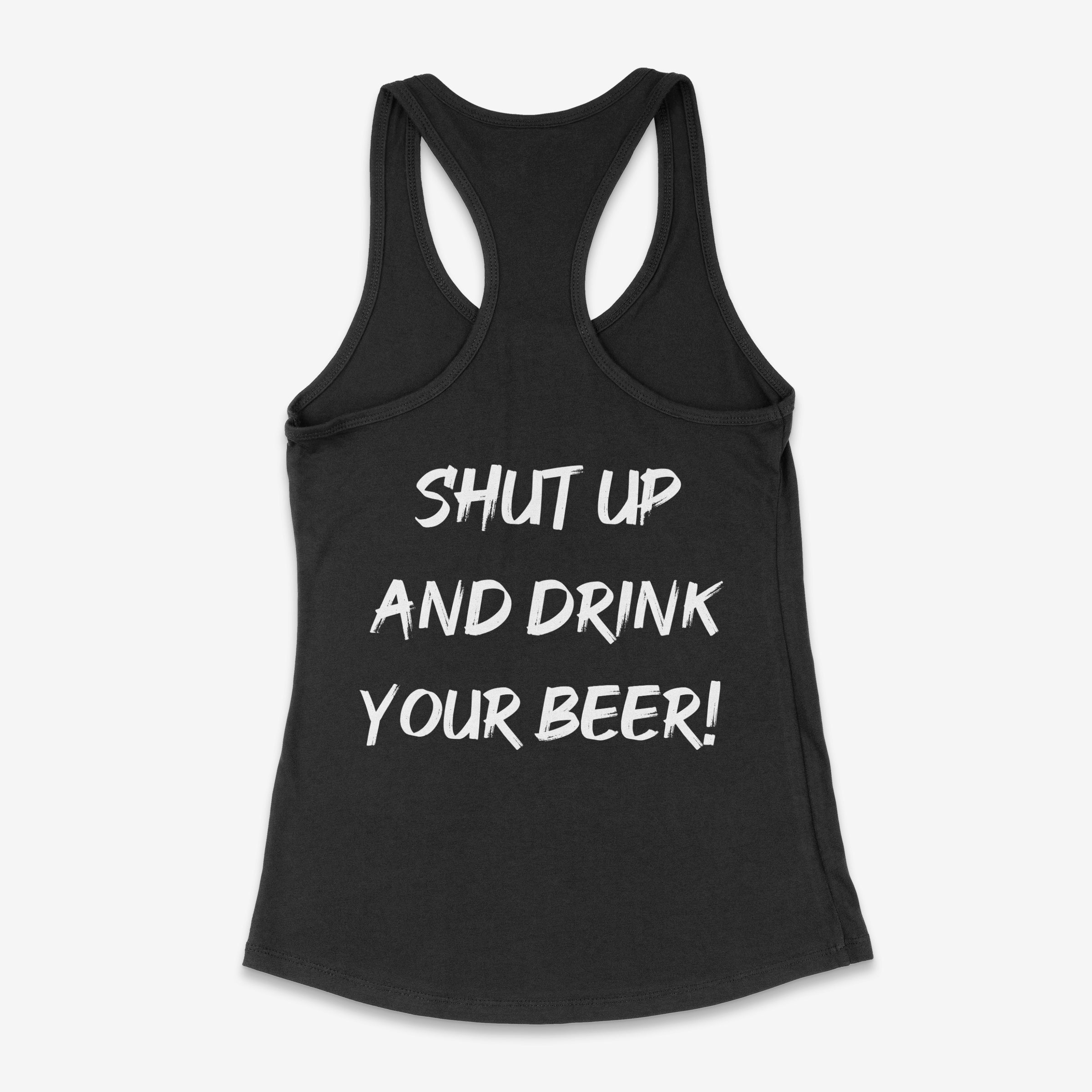 CLB SHUT UP Racerback Tank