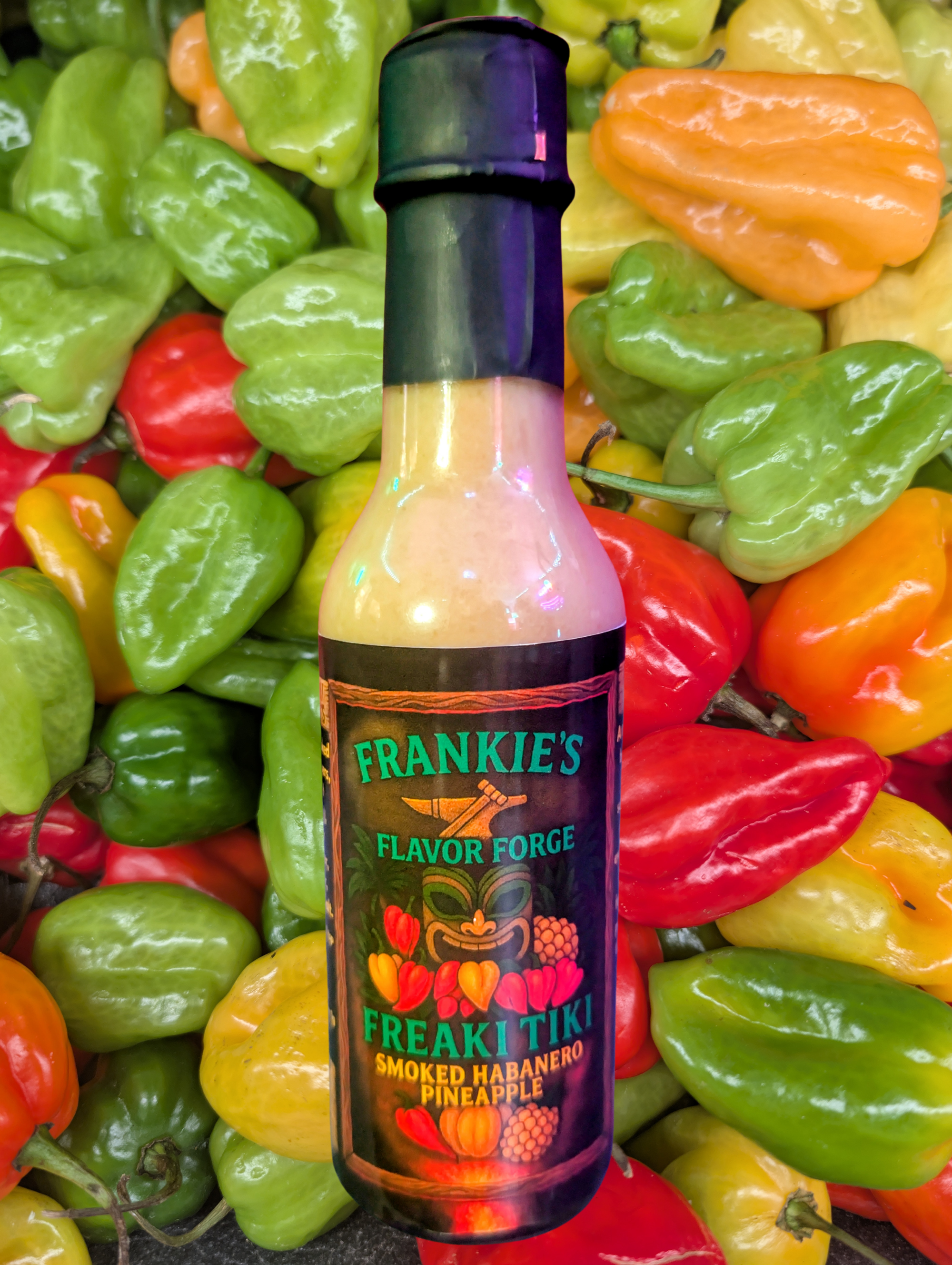 Freaki Tiki – Smoked Habanero Pineapple Hot Sauce | Frankie’s Flavor Forge