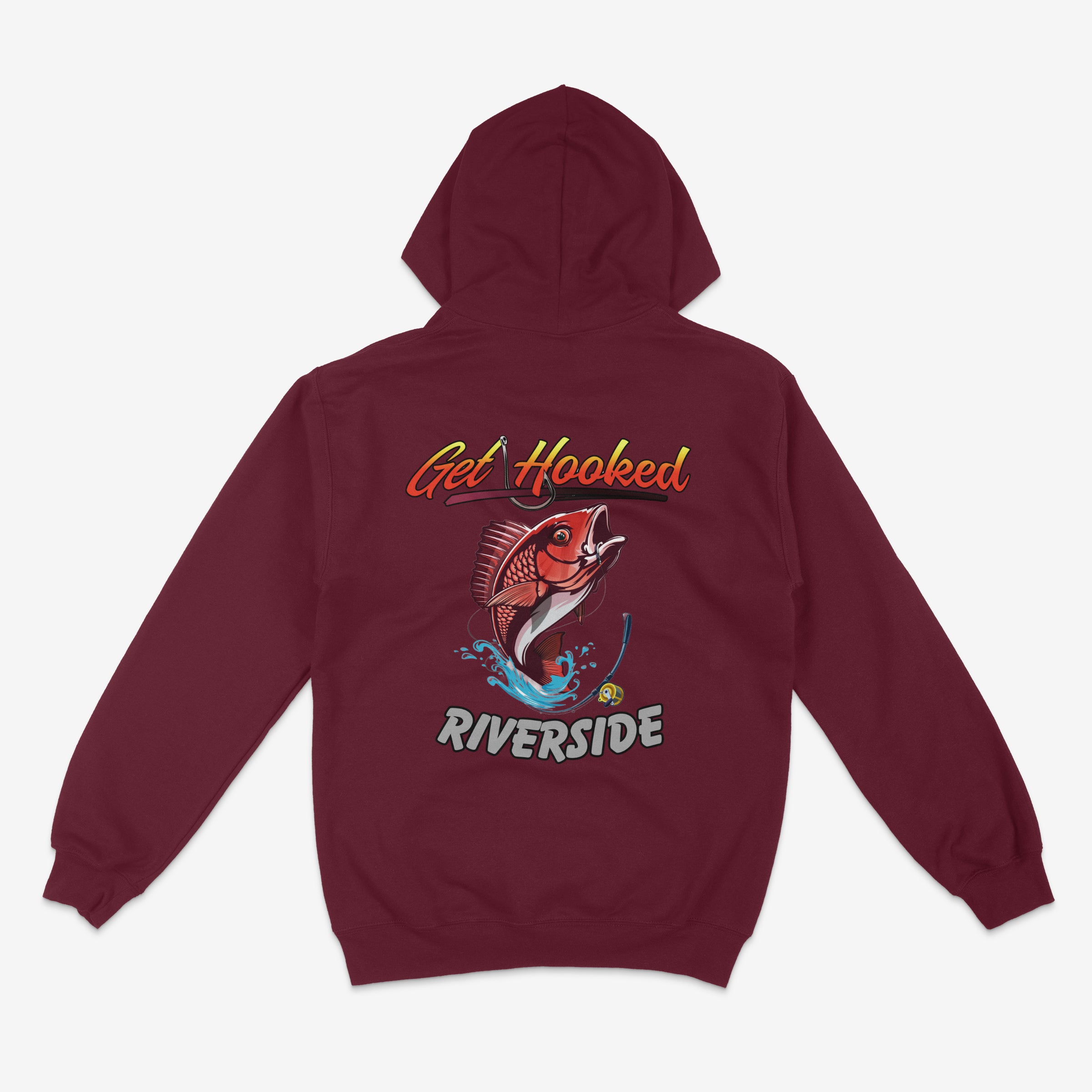 Riverside Hooded Softstyle Sweatshirt Fish