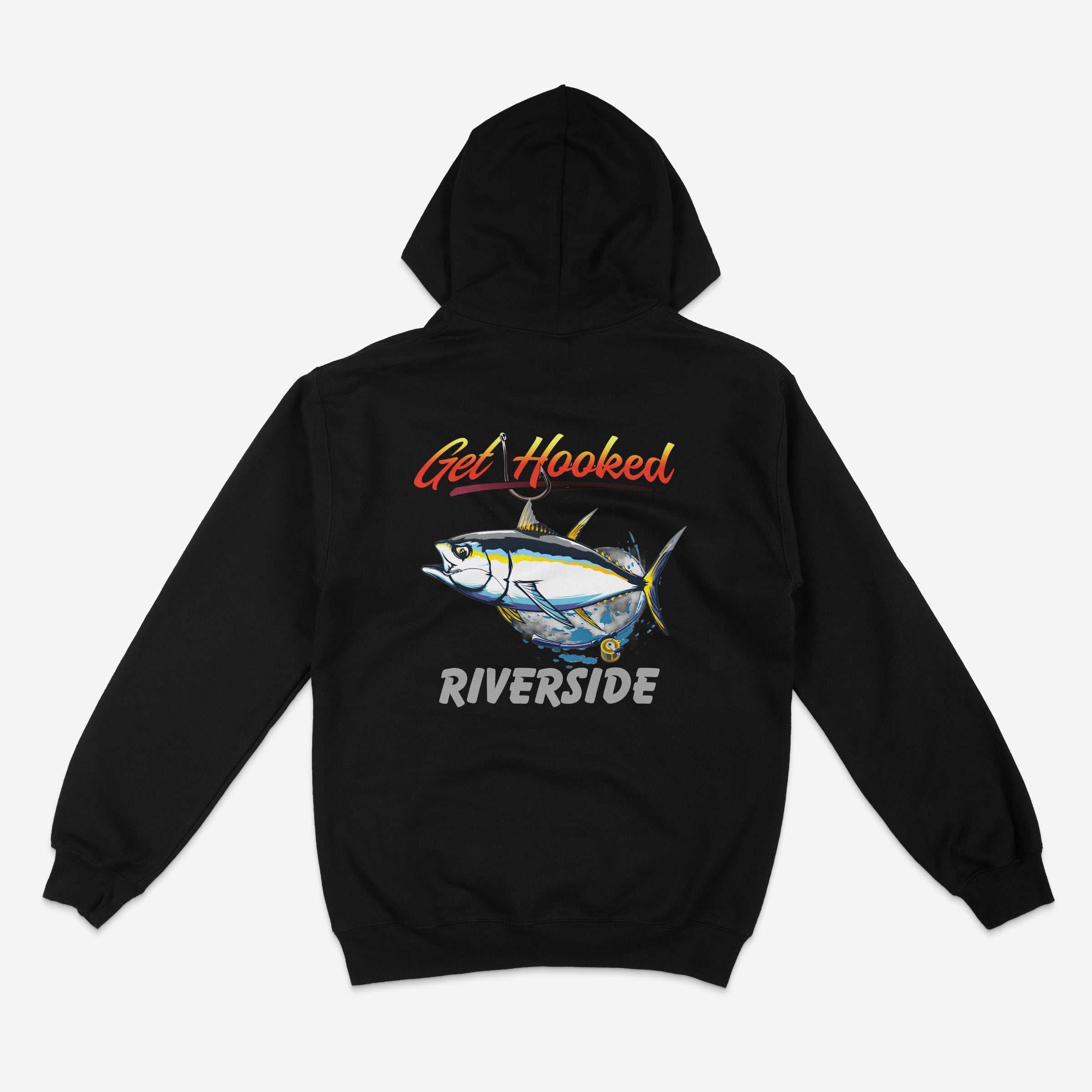 Riverside Hooded Softstyle Sweatshirt Fish