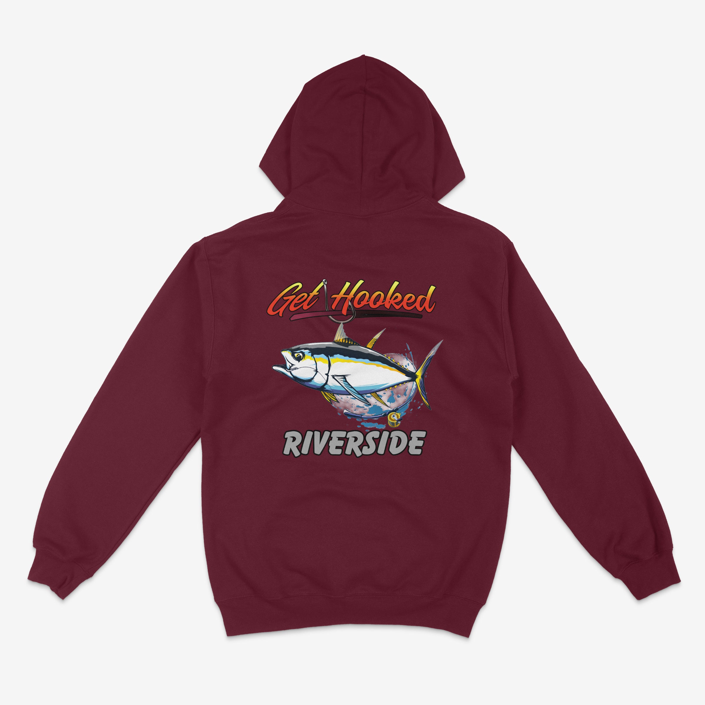 Riverside Hooded Softstyle Sweatshirt Fish