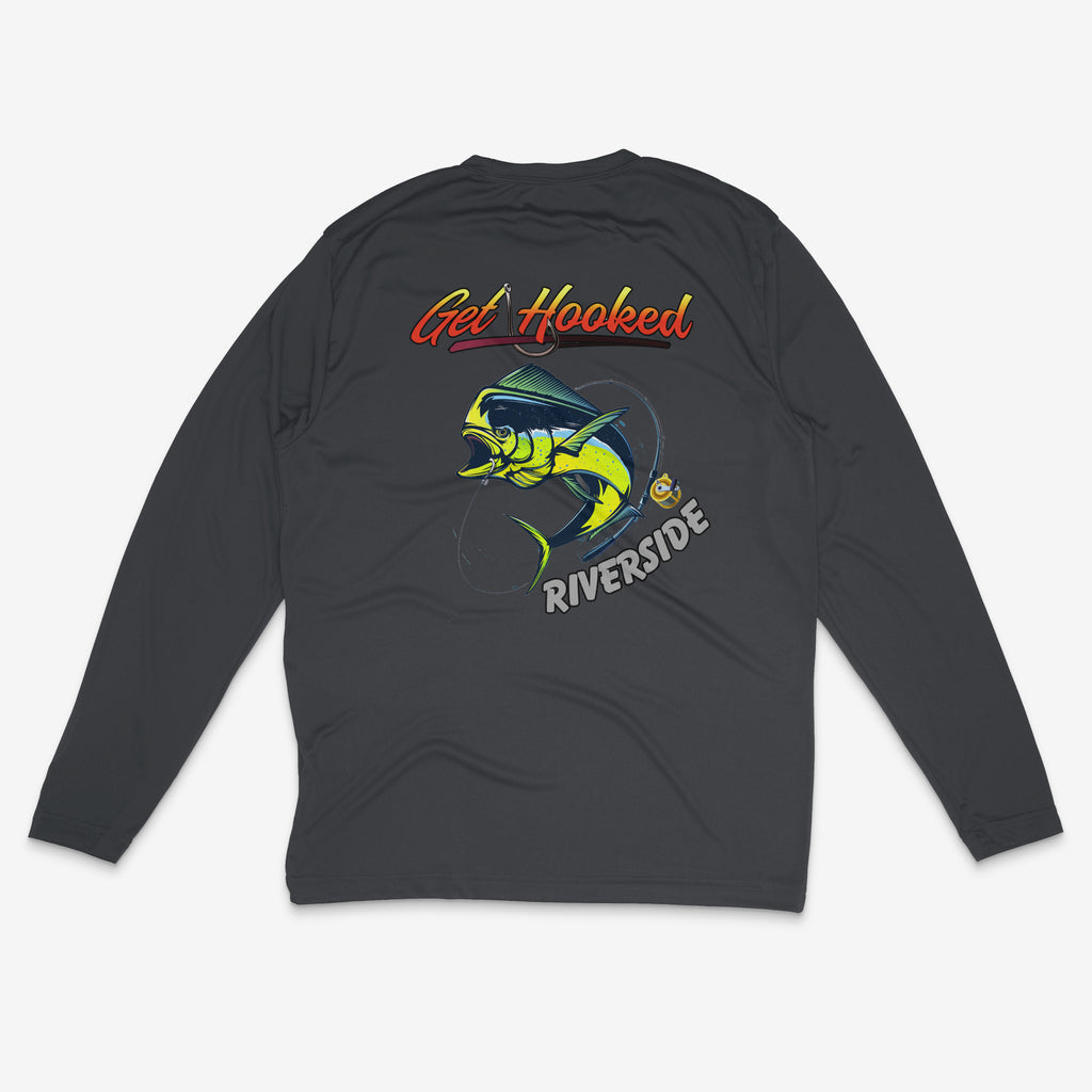 Riverside Long Sleeve Drifit Drinking Team/Fish