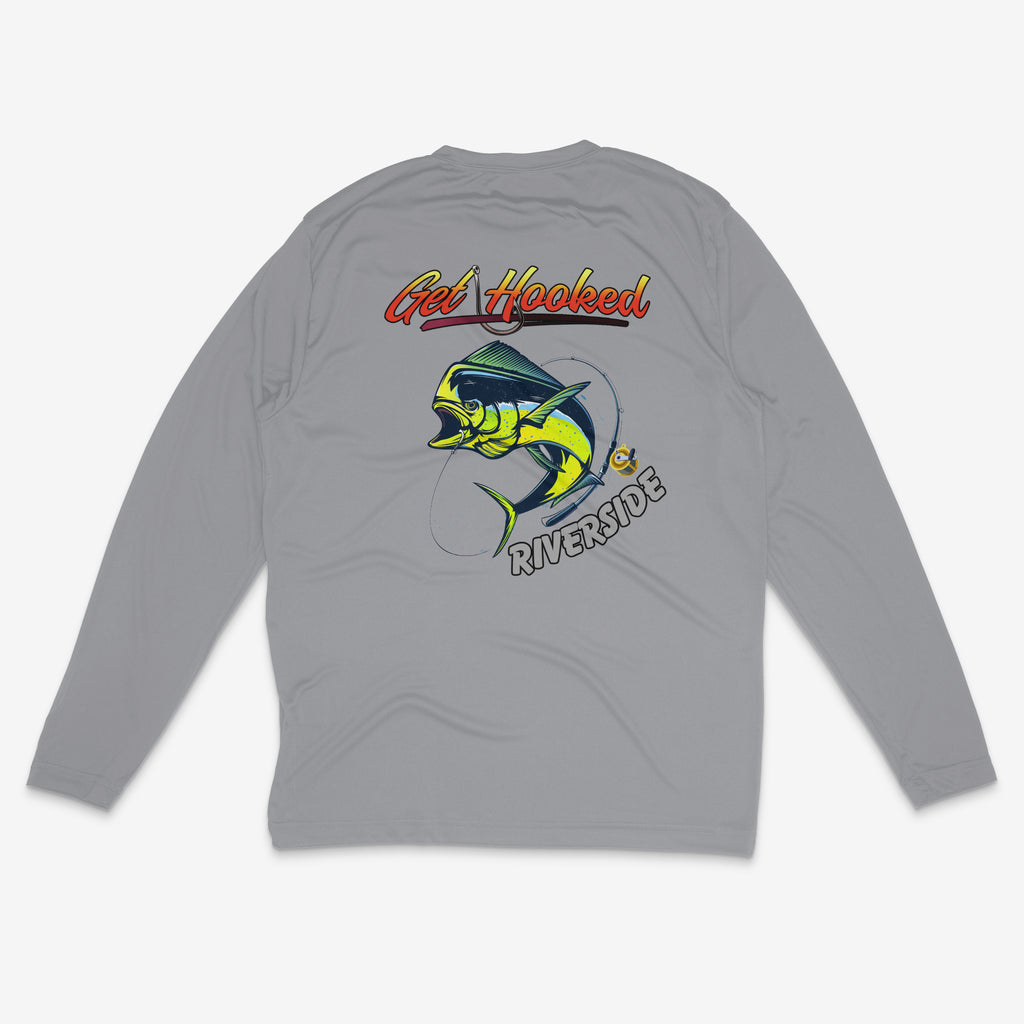 Riverside Long Sleeve Drifit Drinking Team/Fish