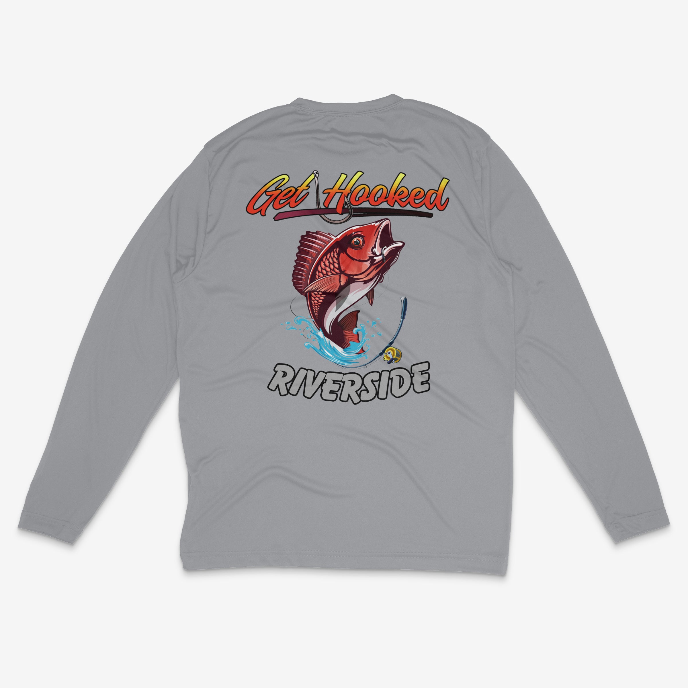 Riverside Long Sleeve Drifit Drinking Team/Fish