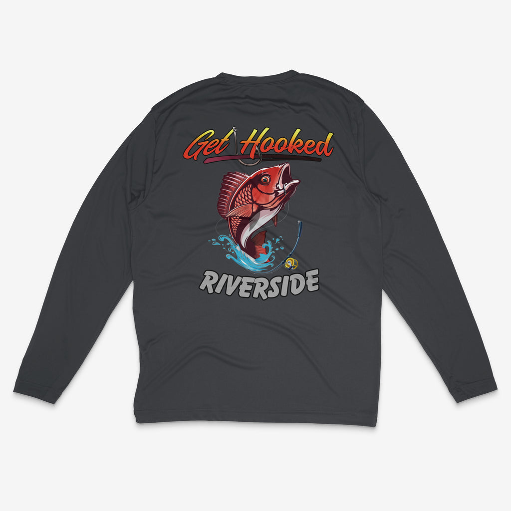 Riverside Long Sleeve Drifit Drinking Team/Fish
