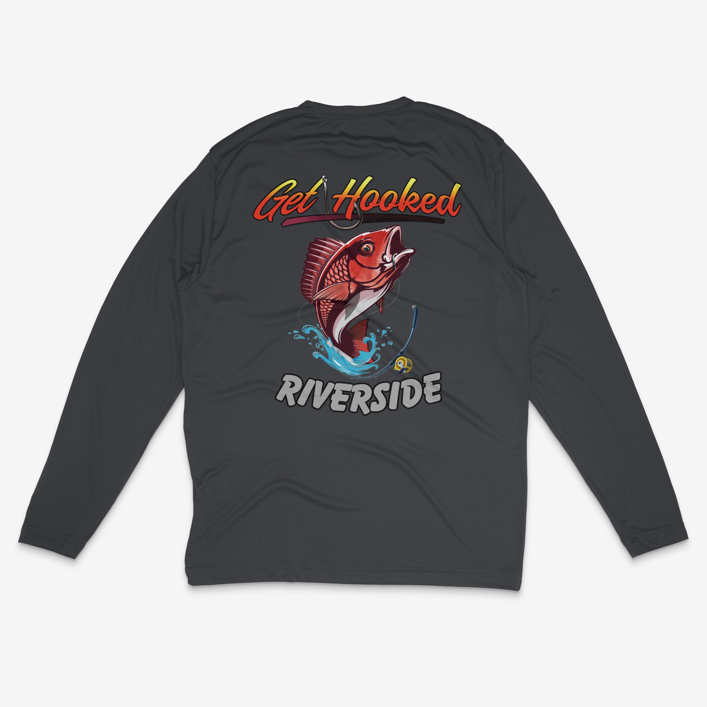 Riverside Long Sleeve Drifit Drinking Team/Fish