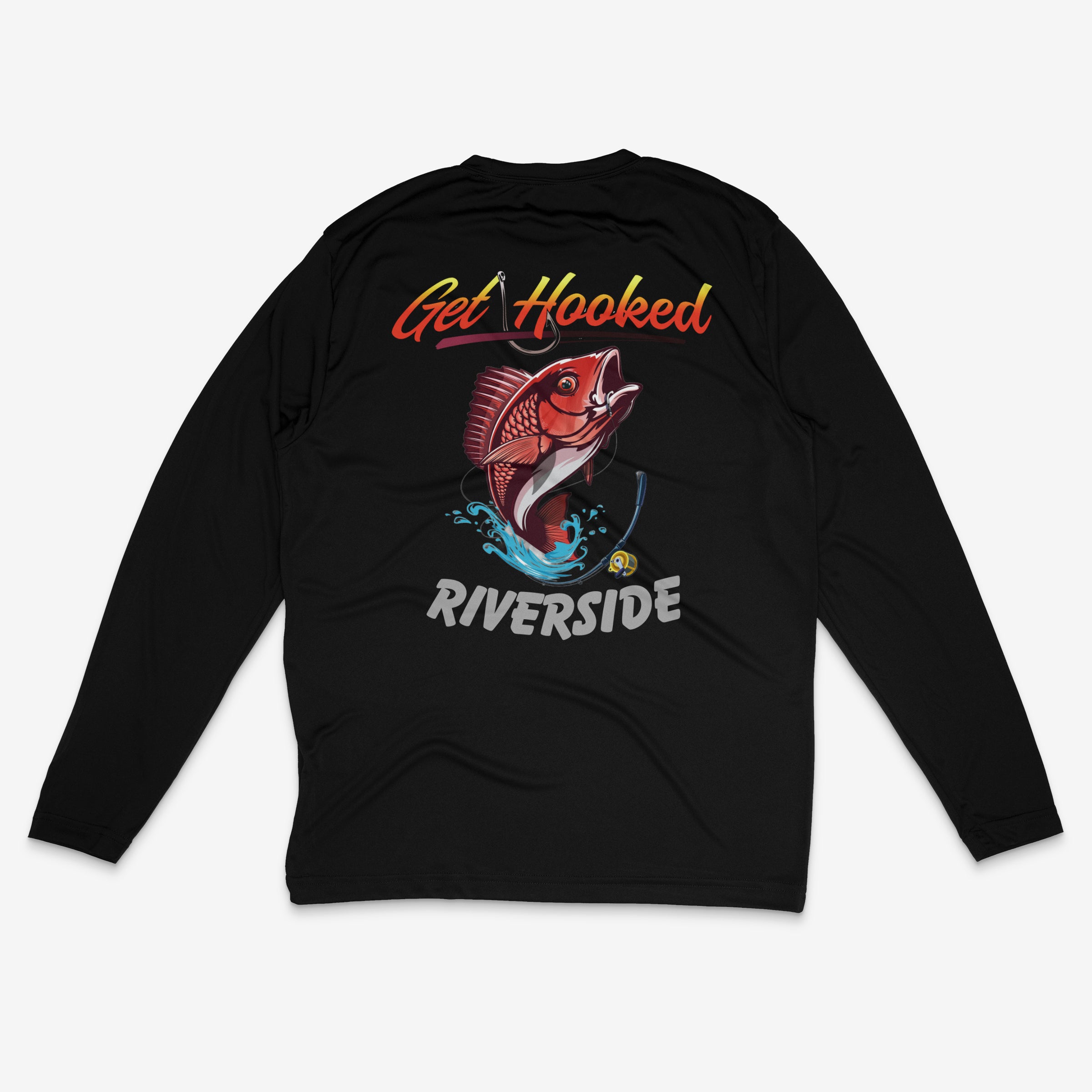 Riverside Long Sleeve Drifit Drinking Team/Fish