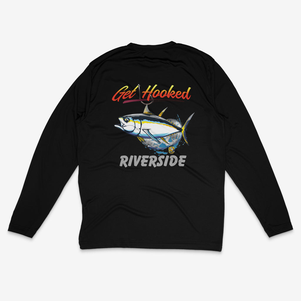 Riverside Long Sleeve Drifit Drinking Team/Fish