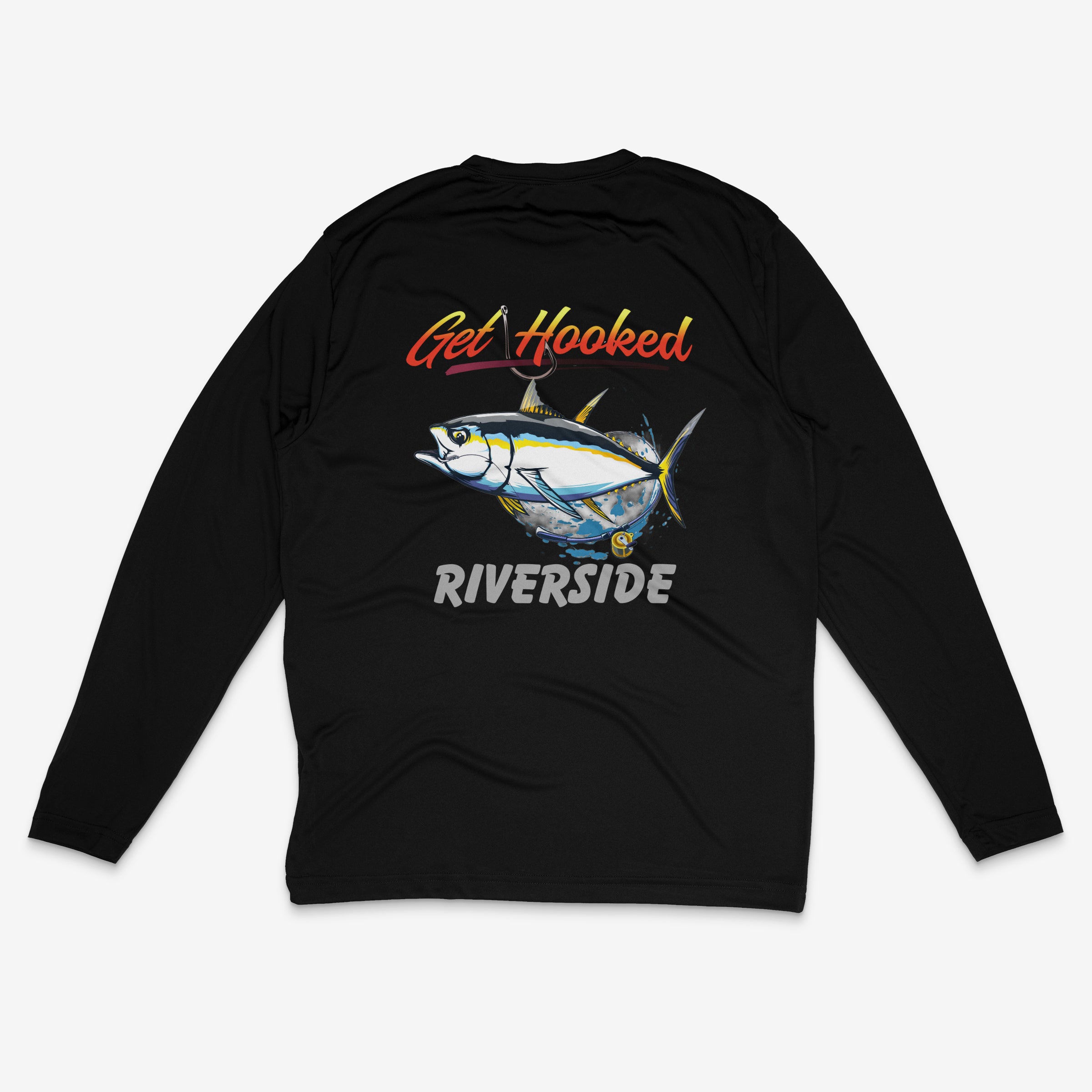 Riverside Long Sleeve Drifit Drinking Team/Fish