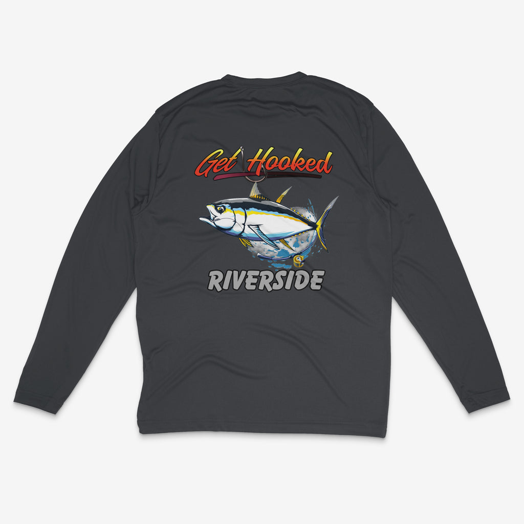 Riverside Long Sleeve Drifit Drinking Team/Fish