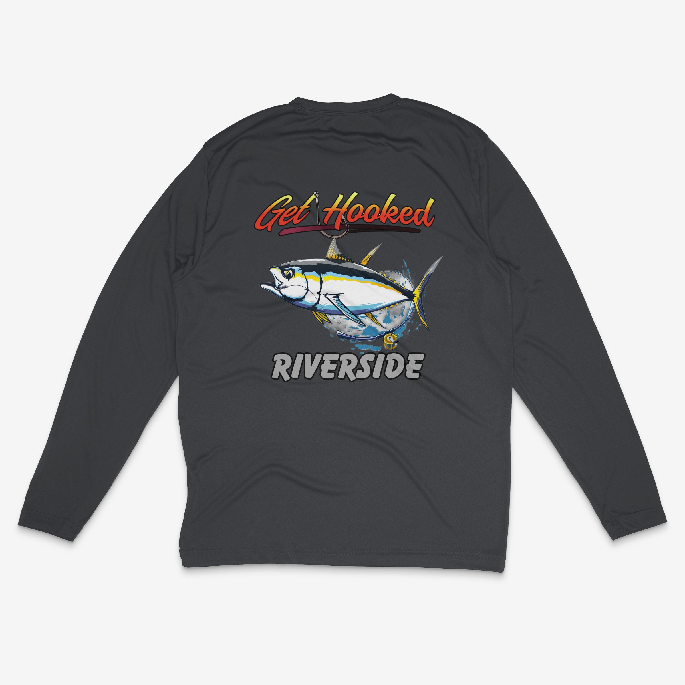 Riverside Long Sleeve Drifit Drinking Team/Fish