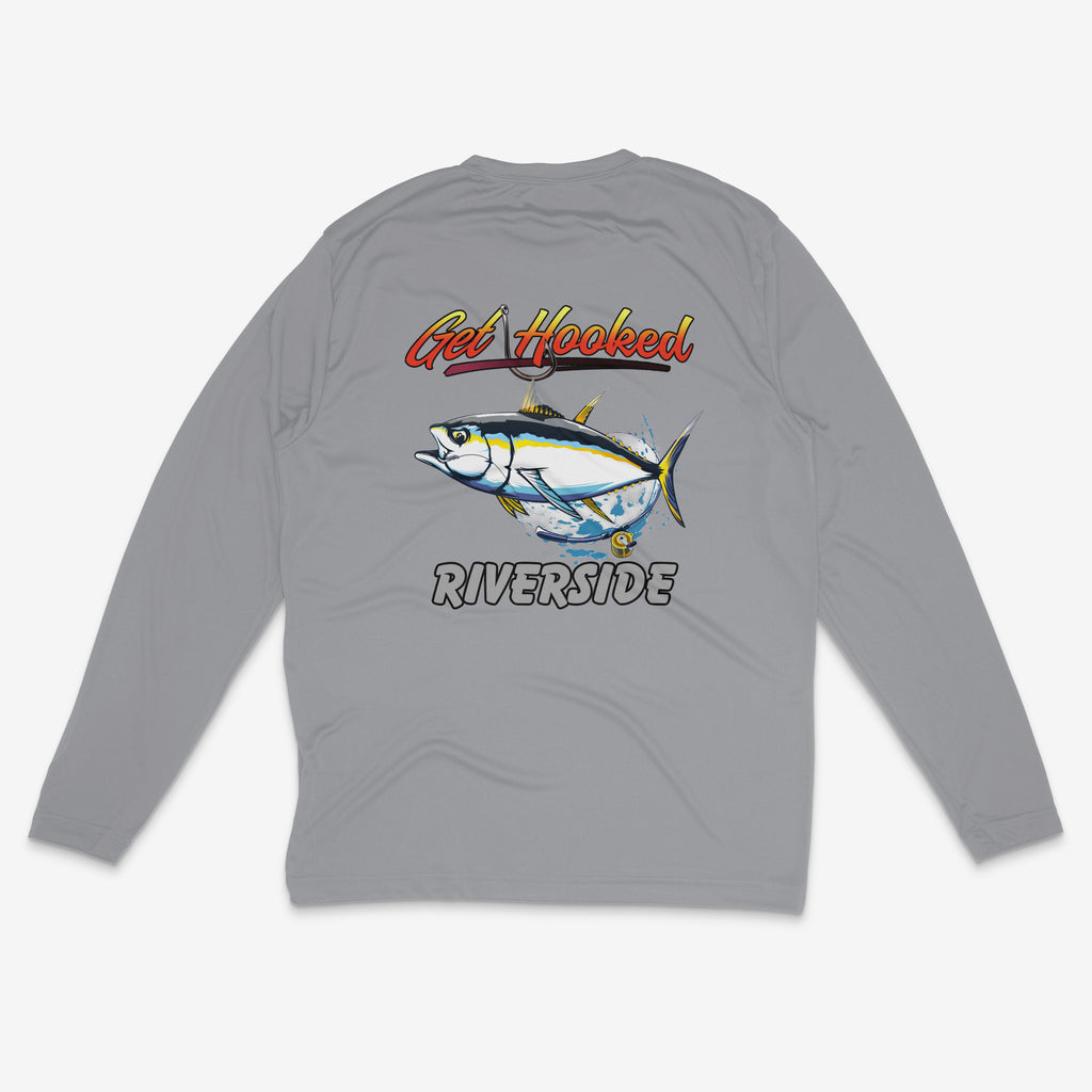 Riverside Long Sleeve Drifit Drinking Team/Fish