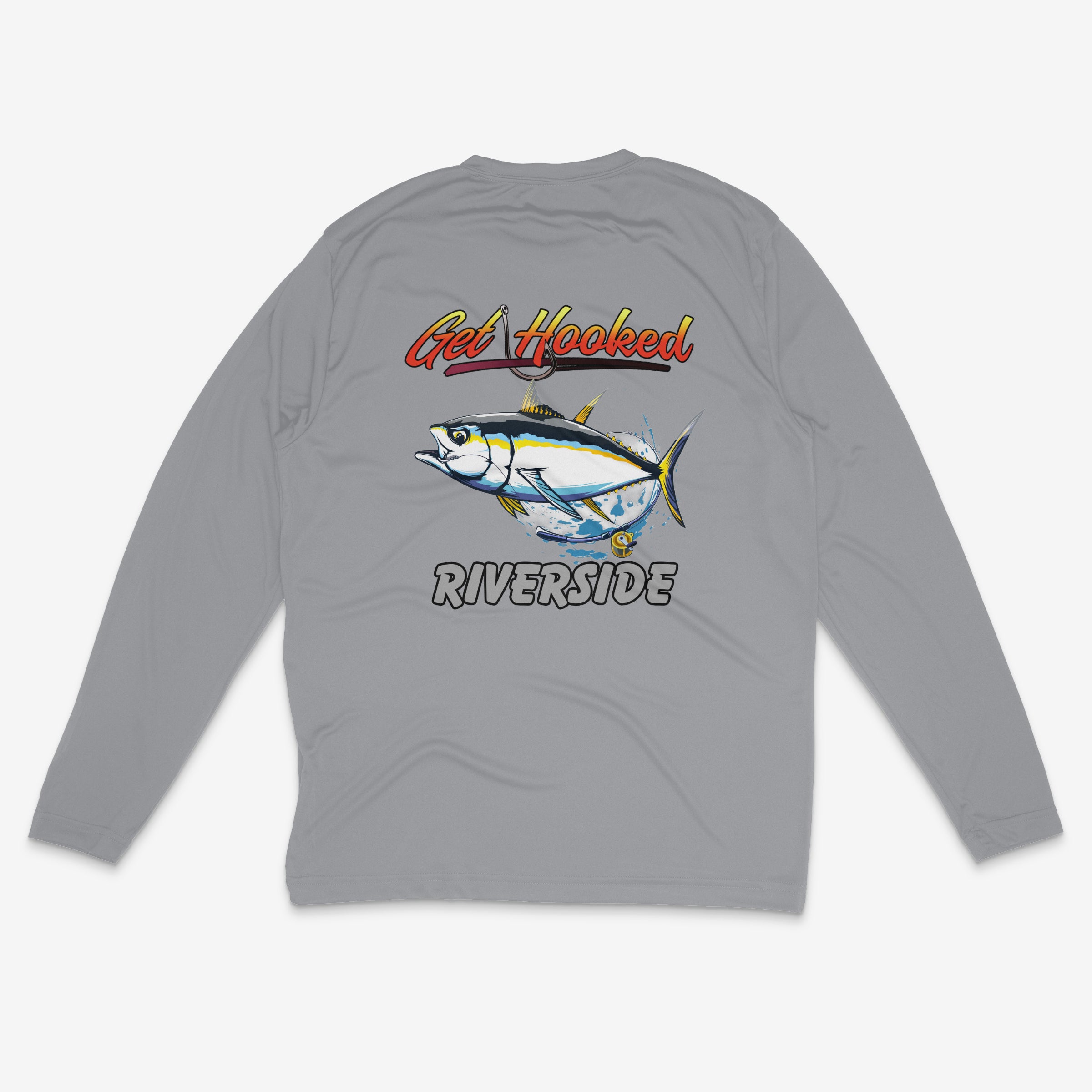 Riverside Long Sleeve Drifit Drinking Team/Fish