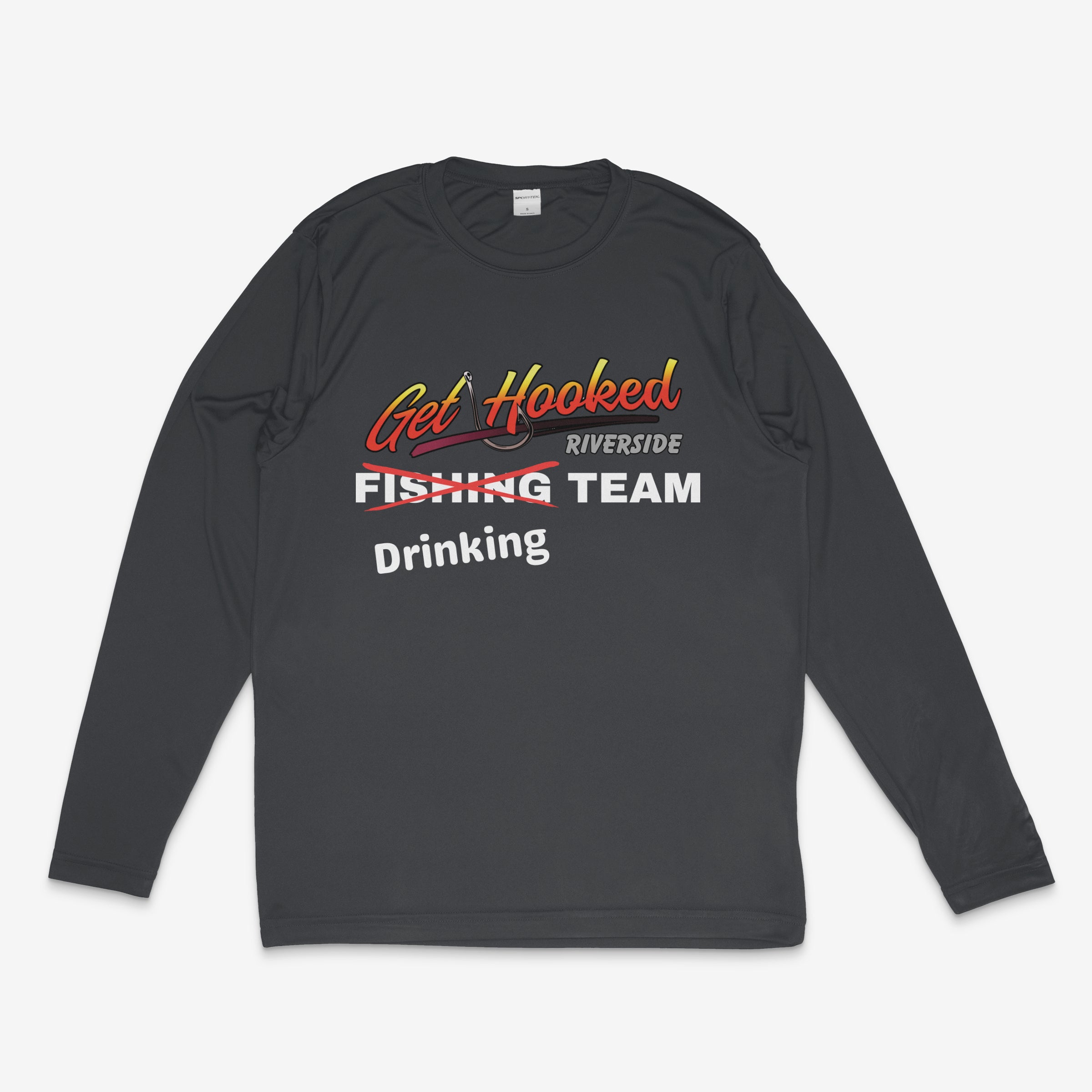Riverside Long Sleeve Drifit Drinking Team/Fish