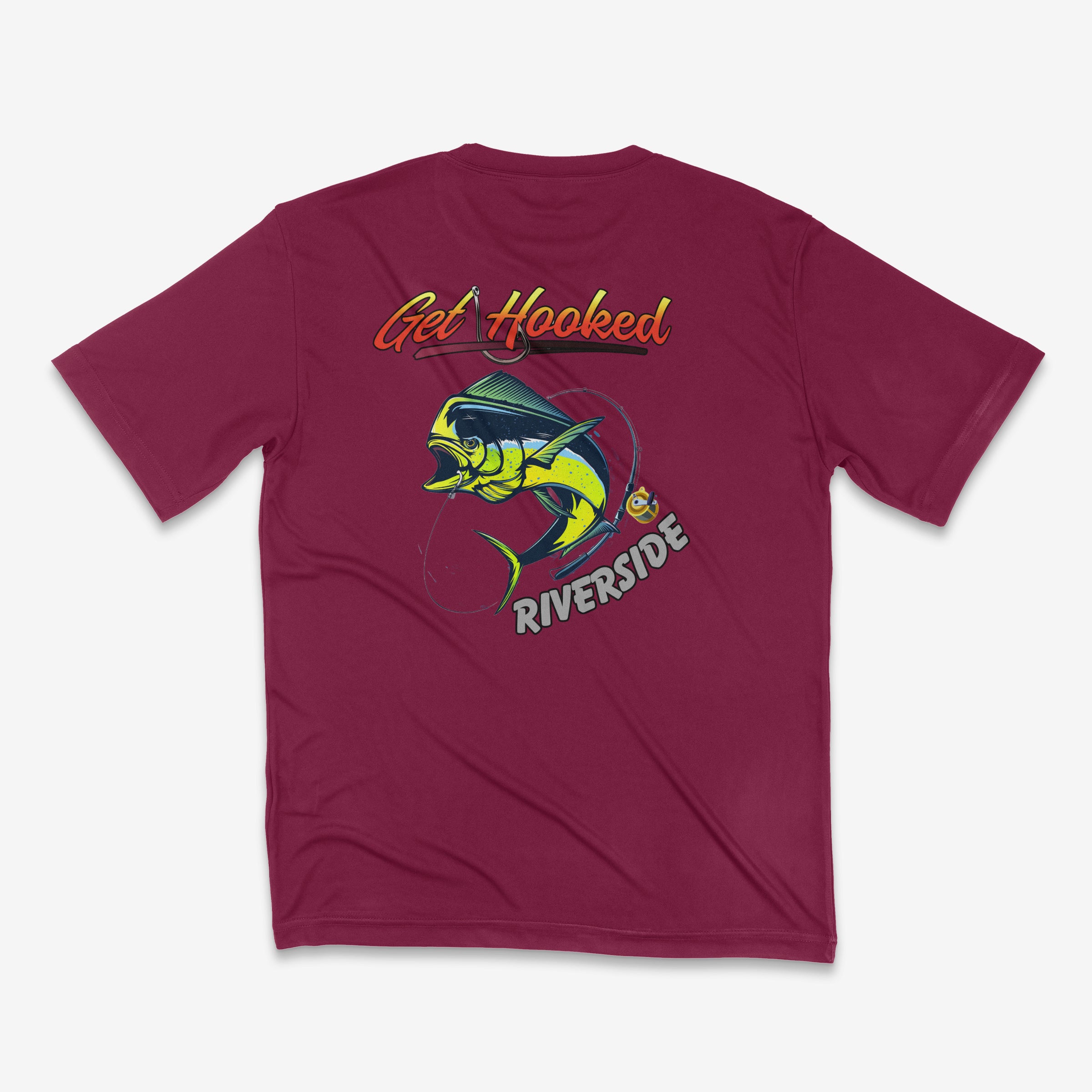 Riverside Short Sleeve Drifit Drinking Team/Fish