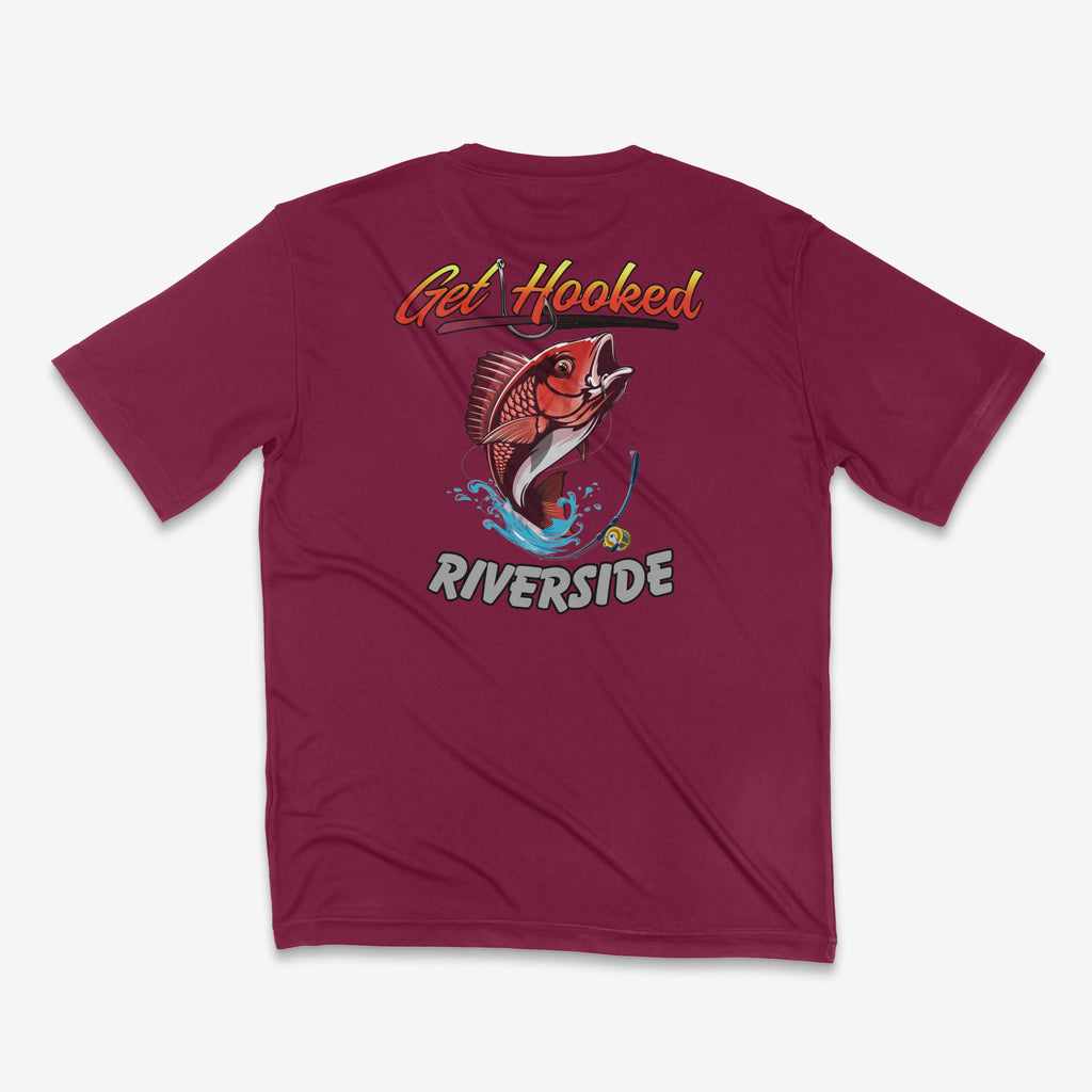 Riverside Short Sleeve Drifit Drinking Team/Fish