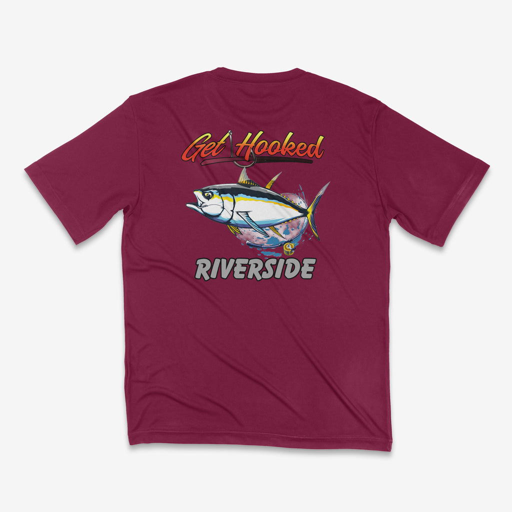 Riverside Short Sleeve Drifit Drinking Team/Fish