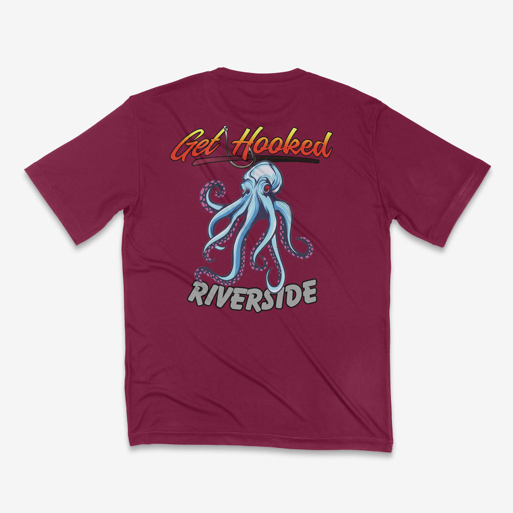 Riverside Short Sleeve Drifit Drinking Team/Fish