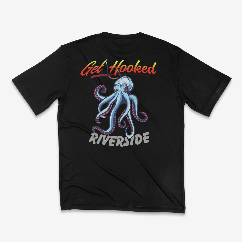 Riverside Short Sleeve Drifit Drinking Team/Fish
