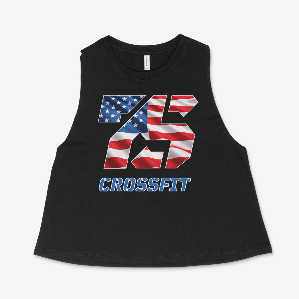 7SC Flag Cropped Tank