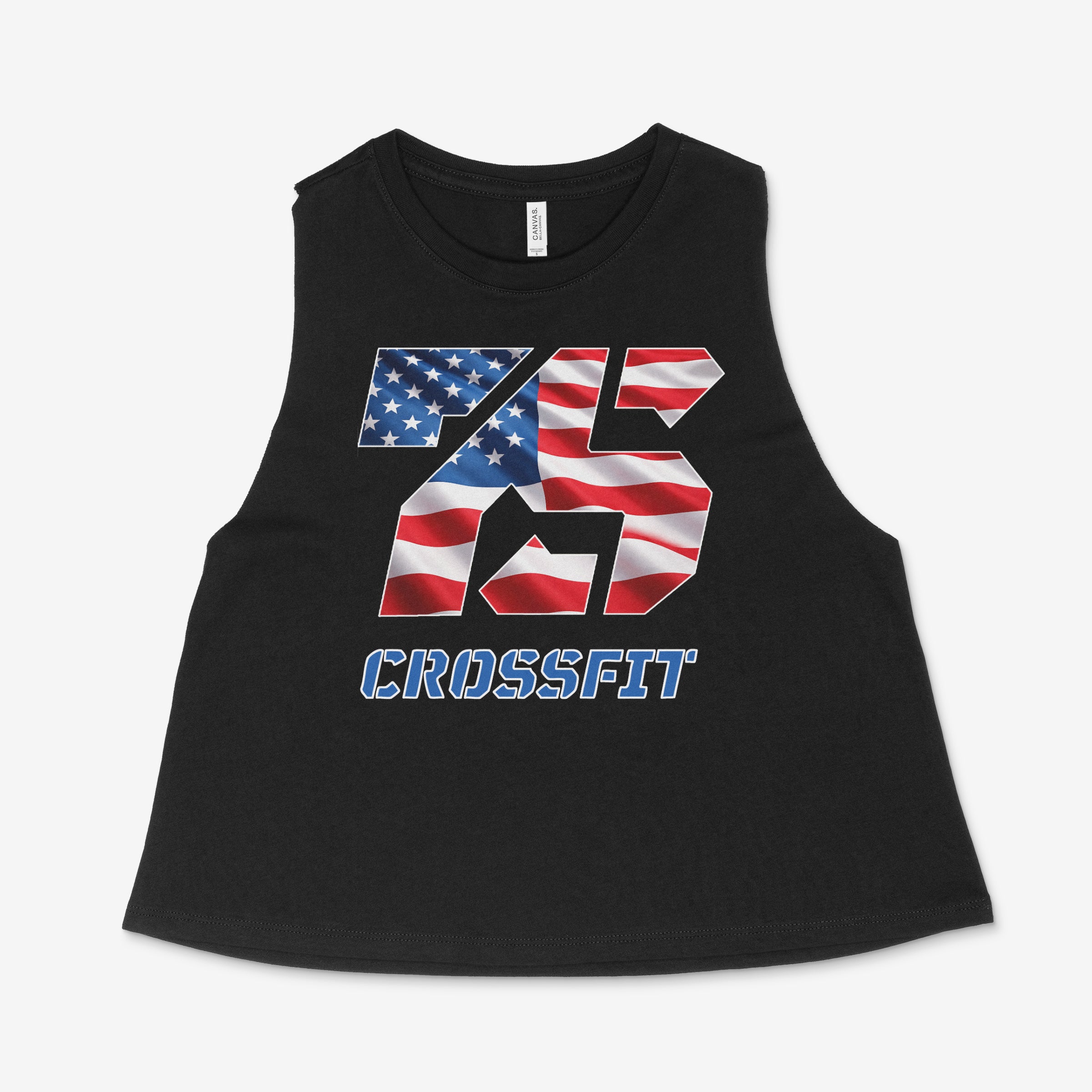7SC Flag Cropped Tank