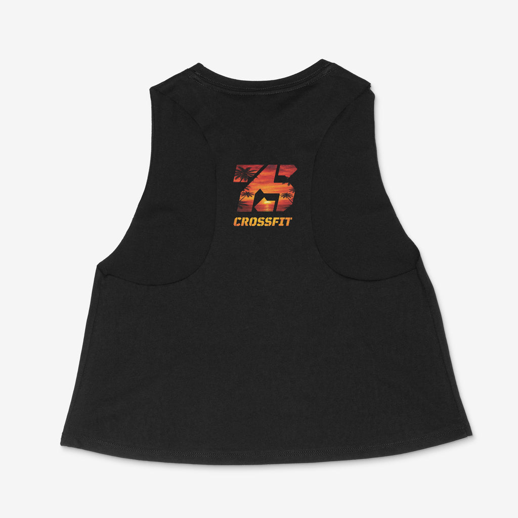 7SC Sunset Cropped Tank