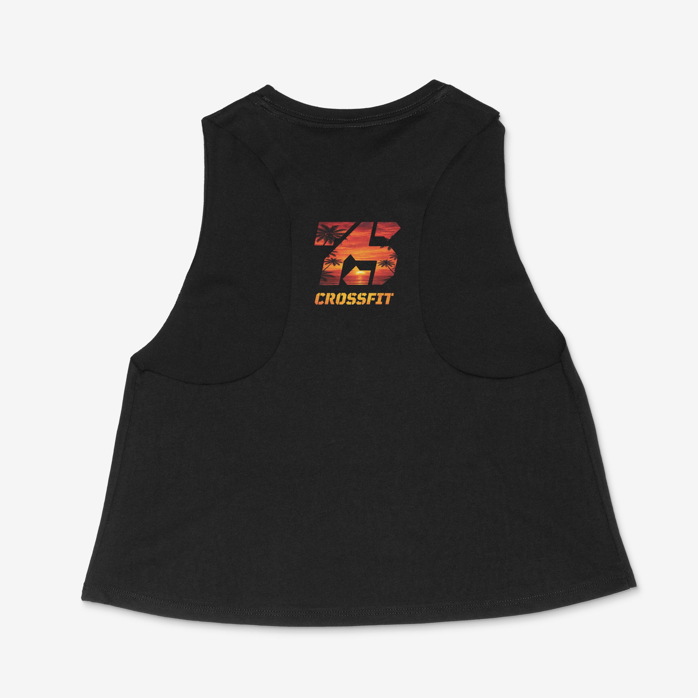 7SC Sunset Cropped Tank